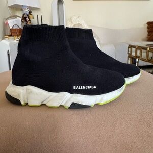 Balenciaga Black Sock Sneakers for Kids